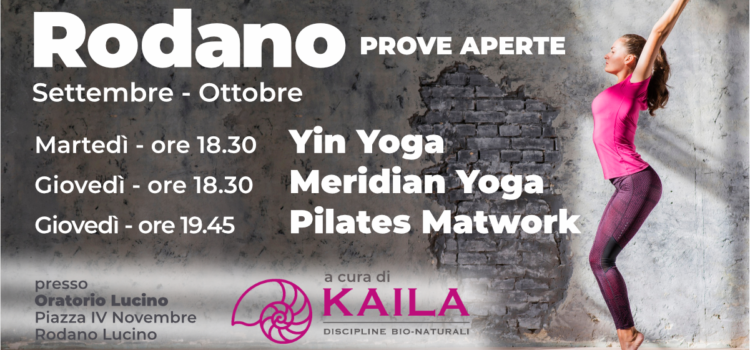 Rodano: Prenota la tua prova gratuita Yoga & Pilates a Rodano! Scegli il tuo percorso! Rodano: Prenota la tua prova gratuita Yoga & Pilates a Rodano! Scegli il tuo percorso!